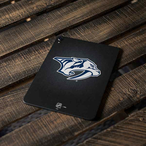 NHL Nashville Predators Black Background Apple iPad Pro Skin