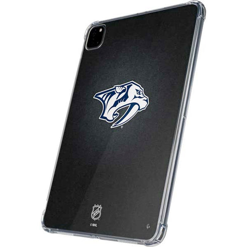 NHL Nashville Predators Black Background iPad Pro 11in (2024) Clear Case