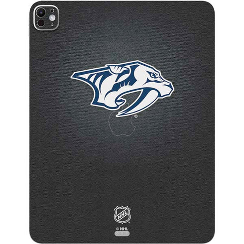 NHL Nashville Predators Black Background iPad Pro 13in M4 (2024) Skin