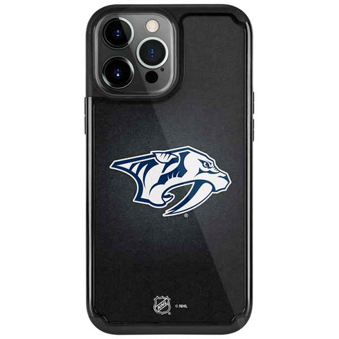 NHL Nashville Predators Black Background iPhone Cases