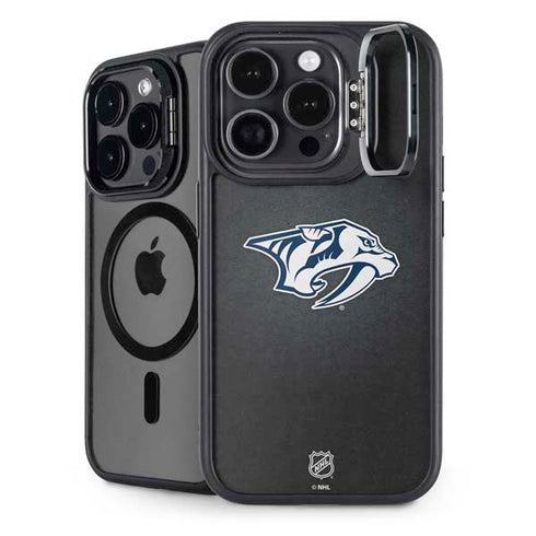 NHL Nashville Predators Black Background iPhone Cases