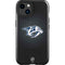 NHL Nashville Predators Black Background iPhone 15 Impact Case