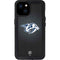 NHL Nashville Predators Black Background iPhone 15 Plus Waterproof Case