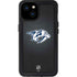 NHL Nashville Predators Black Background iPhone 15 Plus Waterproof Case