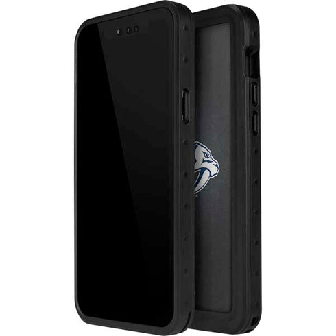 NHL Nashville Predators Black Background iPhone 15 Plus Waterproof Case