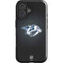 NHL Nashville Predators Black Background iPhone 16 Impact Case