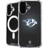 NHL Nashville Predators Black Background iPhone 16 MagSafe Case