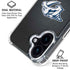 NHL Nashville Predators Black Background iPhone 16 Plus Clear Case