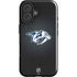 NHL Nashville Predators Black Background iPhone 16 Plus Impact Case
