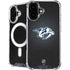 NHL Nashville Predators Black Background iPhone 16 Plus MagSafe Case
