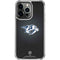 NHL Nashville Predators Black Background iPhone 16 Pro Max Clear Case