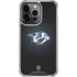 NHL Nashville Predators Black Background iPhone 16 Pro Max Clear Case