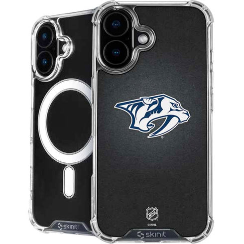 NHL Nashville Predators Black Background iPhone 17 MagSafe Case