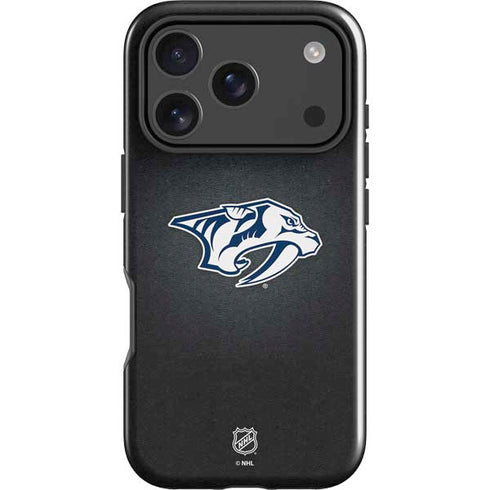 NHL Nashville Predators Black Background iPhone 18 Pro Impact Case