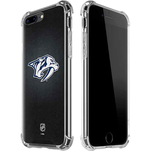 NHL Nashville Predators Black Background iPhone Cases