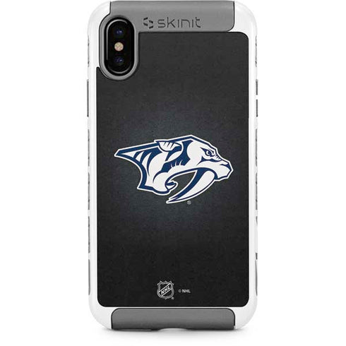 NHL Nashville Predators Black Background iPhone Cases
