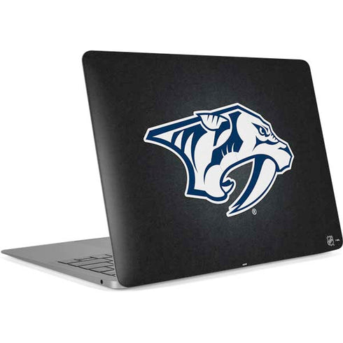 NHL Nashville Predators Black Background Apple MacBook Air Skin