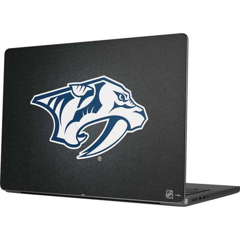 NHL Nashville Predators Black Background Apple MacBook Pro 14-inch Skin