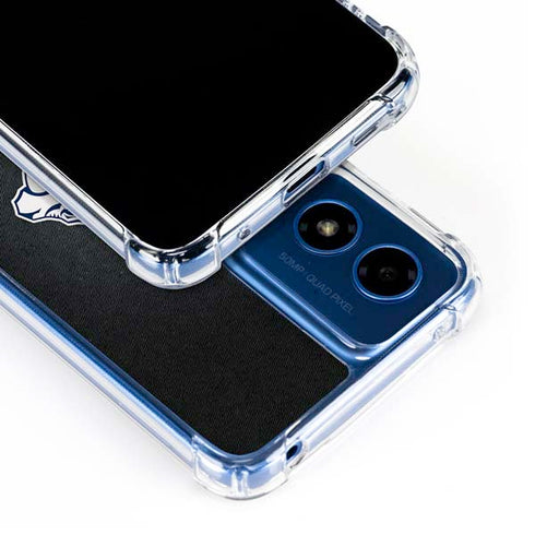 NHL Nashville Predators Black Background Moto G 5G (2024) Clear Case