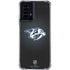 NHL Nashville Predators Black Background Moto G Power 5G (2024) Clear Case
