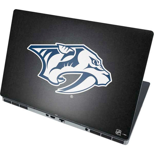 NHL Nashville Predators Black Background Dell Precision Skin