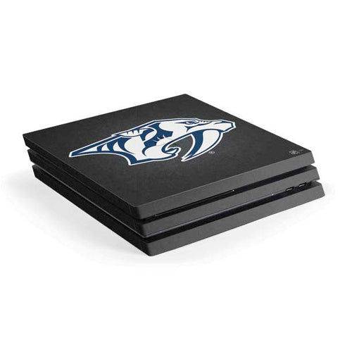 NHL Nashville Predators Black Background PlayStation PS4 Skins