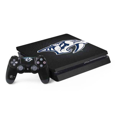 NHL Nashville Predators Black Background PlayStation PS4 Skins