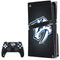 NHL Nashville Predators Black Background PS5 Pro Disk Bundle Skin