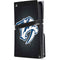 NHL Nashville Predators Black Background PS5 Pro Disk Console Skin