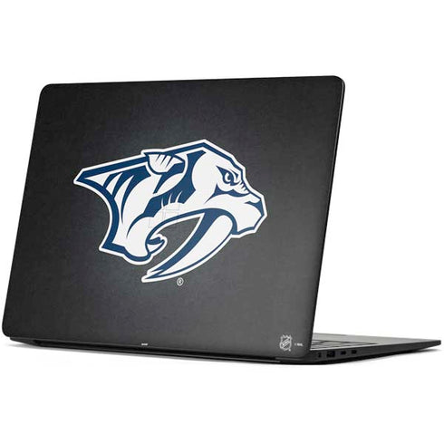 NHL Nashville Predators Black Background Surface Laptop 7 13.8in Skin