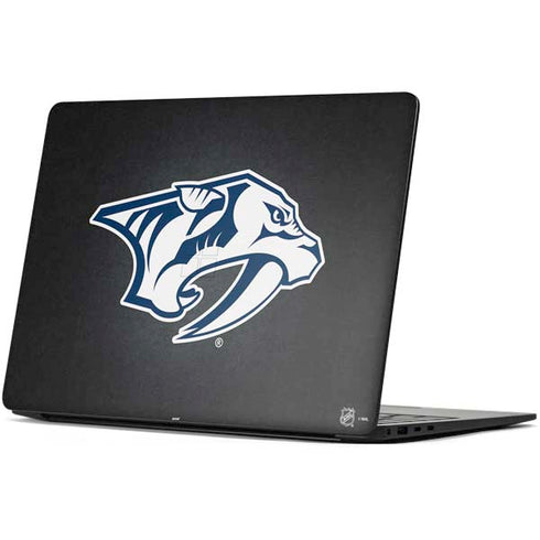 NHL Nashville Predators Black Background Surface Laptop 7 15in Skin
