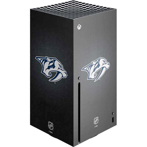 NHL Nashville Predators Black Background Xbox Series X Skins