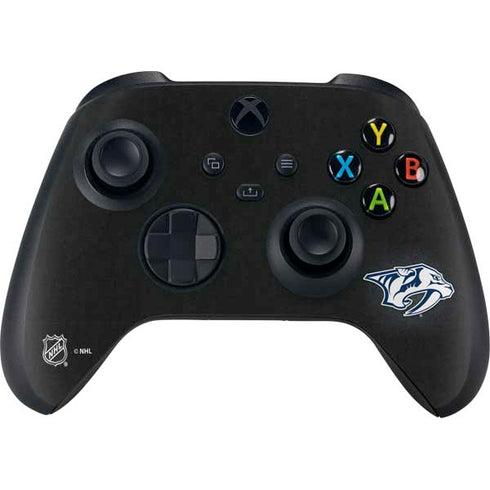 NHL Nashville Predators Black Background XBox Series X Digital Edition Bundle Skin