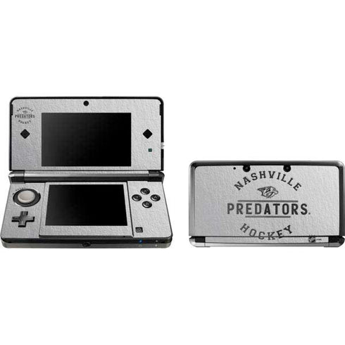 NHL Nashville Predators Black Text Nintendo Skins