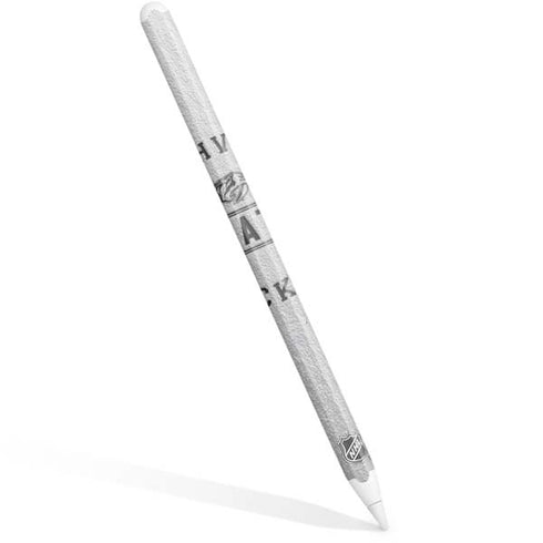 NHL Nashville Predators Black Text Apple Pencil (2nd Gen 2019) Skin