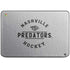 NHL Nashville Predators Black Text HP Chromebook Skin