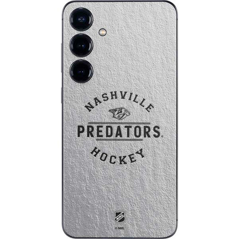 NHL Nashville Predators Black Text Galaxy A16 5G Skin