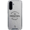 NHL Nashville Predators Black Text Galaxy A36 5G Clear Case