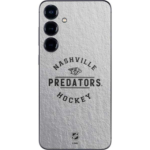 NHL Nashville Predators Black Text Galaxy S24 Plus Skin