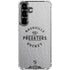 NHL Nashville Predators Black Text Galaxy S26 Clear Case