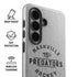 NHL Nashville Predators Black Text Galaxy S26 Impact Case