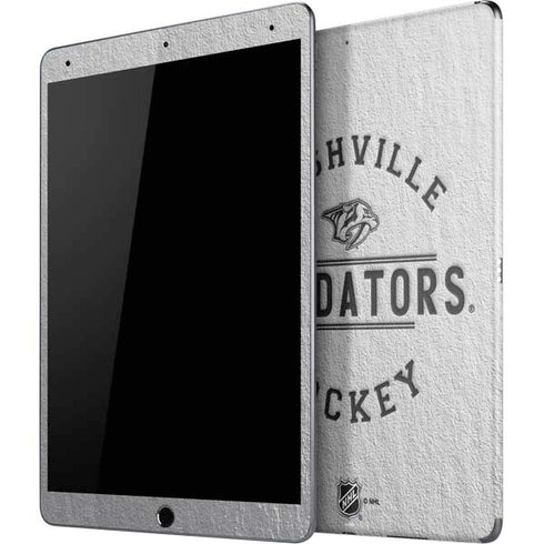 NHL Nashville Predators Black Text iPad Skins