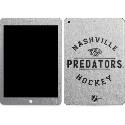 NHL Nashville Predators Black Text Apple iPad Skin
