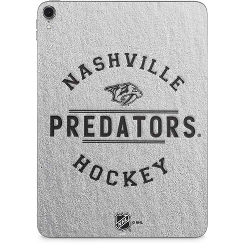 NHL Nashville Predators Black Text Apple iPad Pro Skin