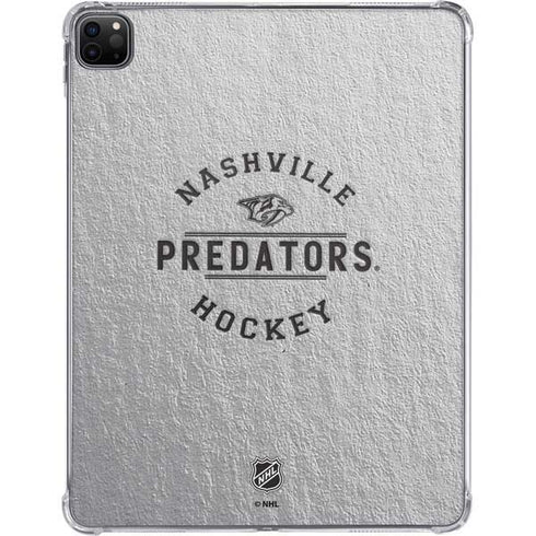 NHL Nashville Predators Black Text iPad Pro 11in (2024) Clear Case