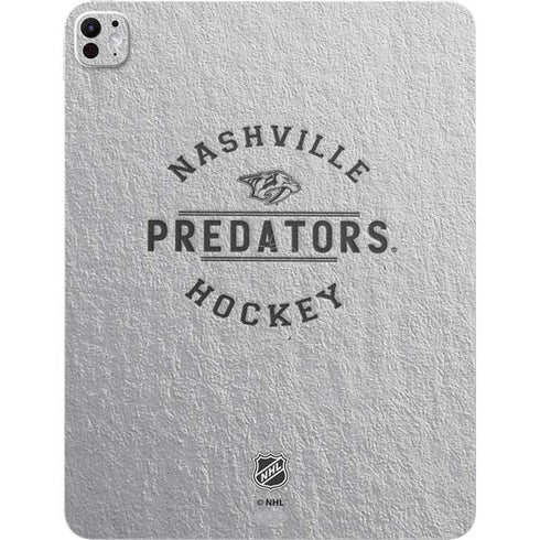 NHL Nashville Predators Black Text iPad Pro 13in M4 (2024) Skin