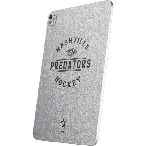 NHL Nashville Predators Black Text iPad Pro 13in M4 (2024) Skin