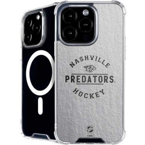 NHL Nashville Predators Black Text iPhone 16 Pro MagSafe Case