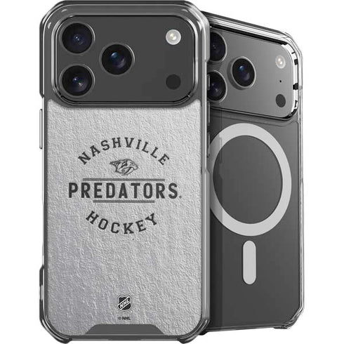 NHL Nashville Predators Black Text iPhone 18 Pro Max MagSafe Case