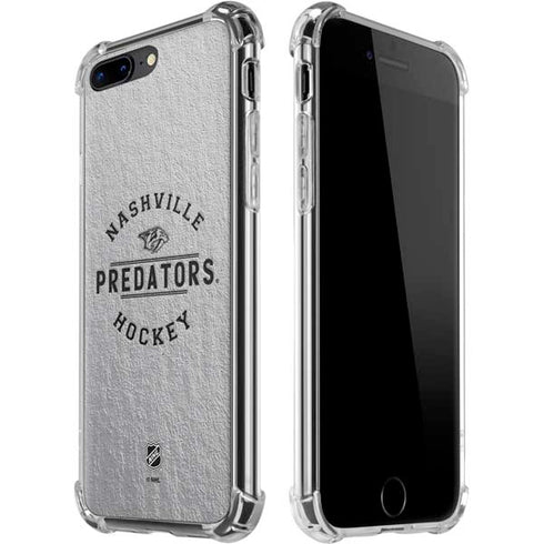 NHL Nashville Predators Black Text iPhone Cases